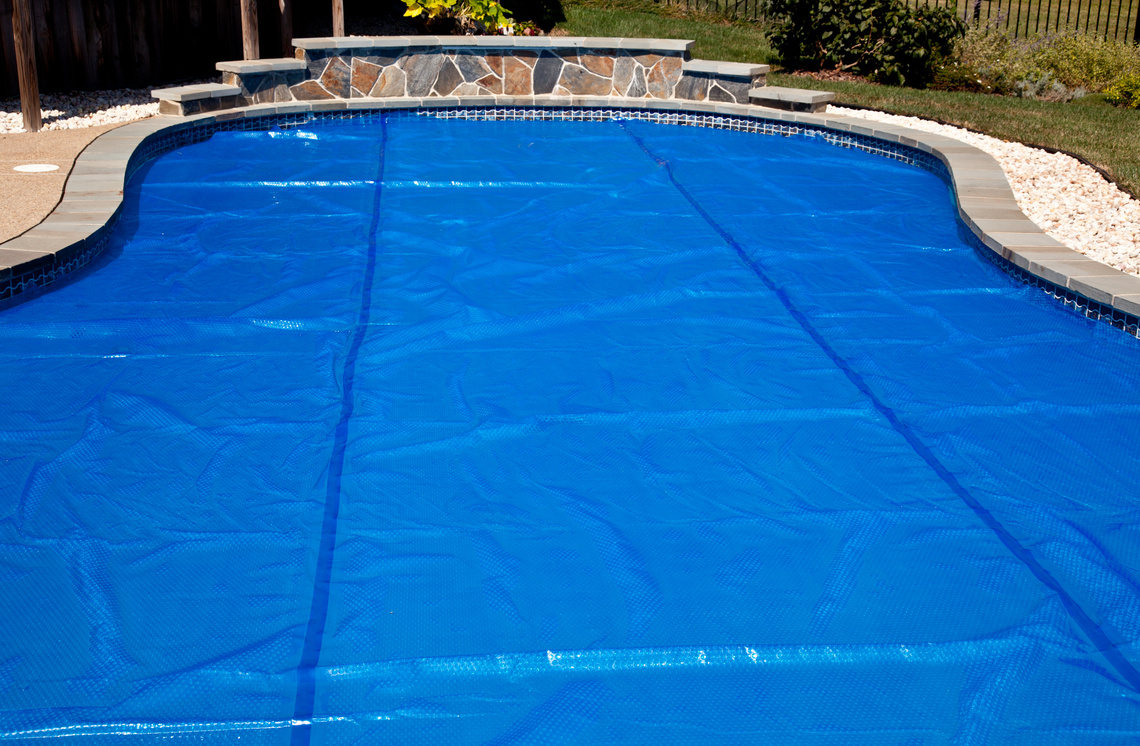 Blue Solar Pool Cover
